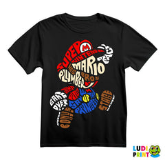 Šarena Slova - Super Mario - Majica