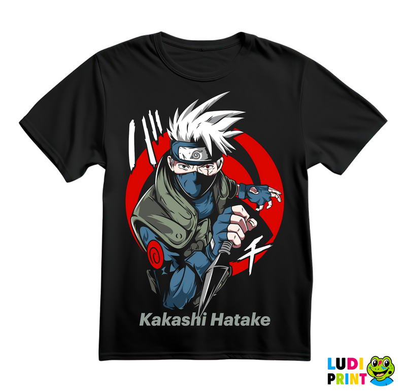 Kakashi - Red Symbol - Naturo - Majica