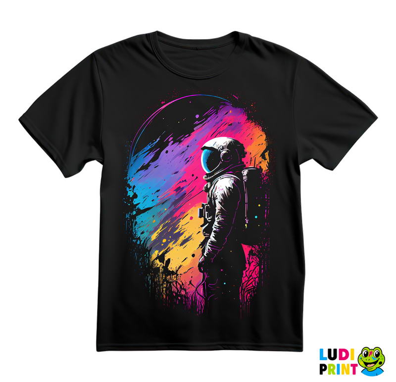 Astronaut I Ljubičasta Planeta - Space - Svemir - Majica