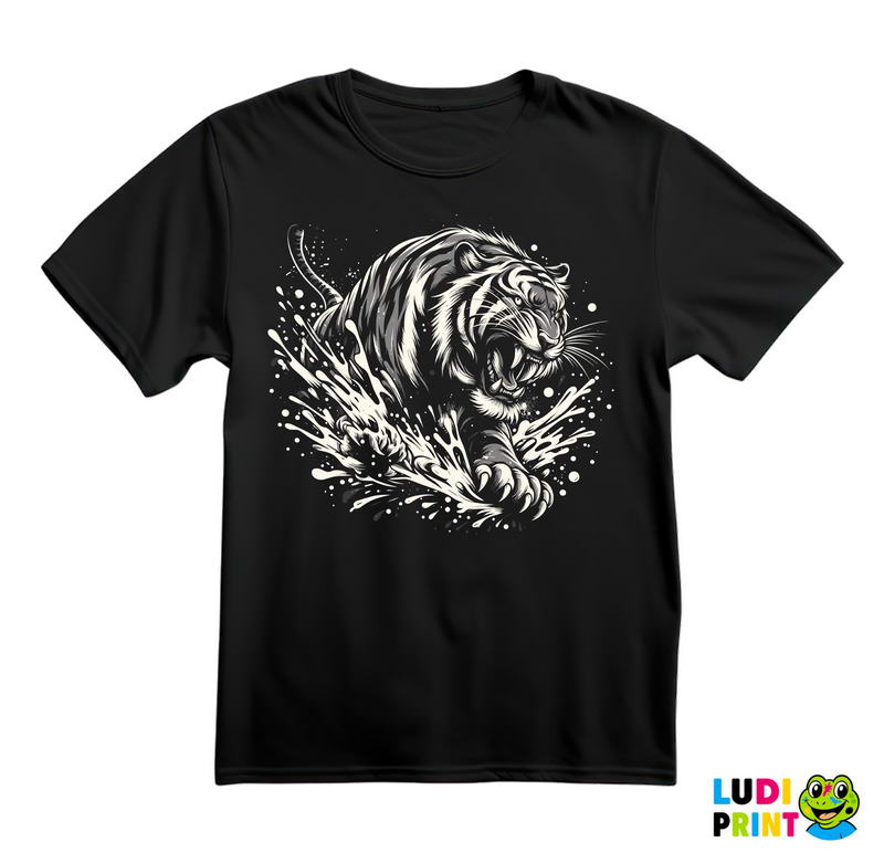Rasprskana Voda - Tigar - Životinje - Majica