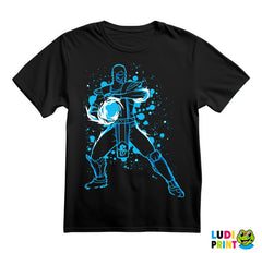 Sub Zero - Blue Splash - Mortal Kombat - Majica