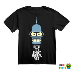 Bite My Shiny Metal Ass - Bender - Futurama - Majica