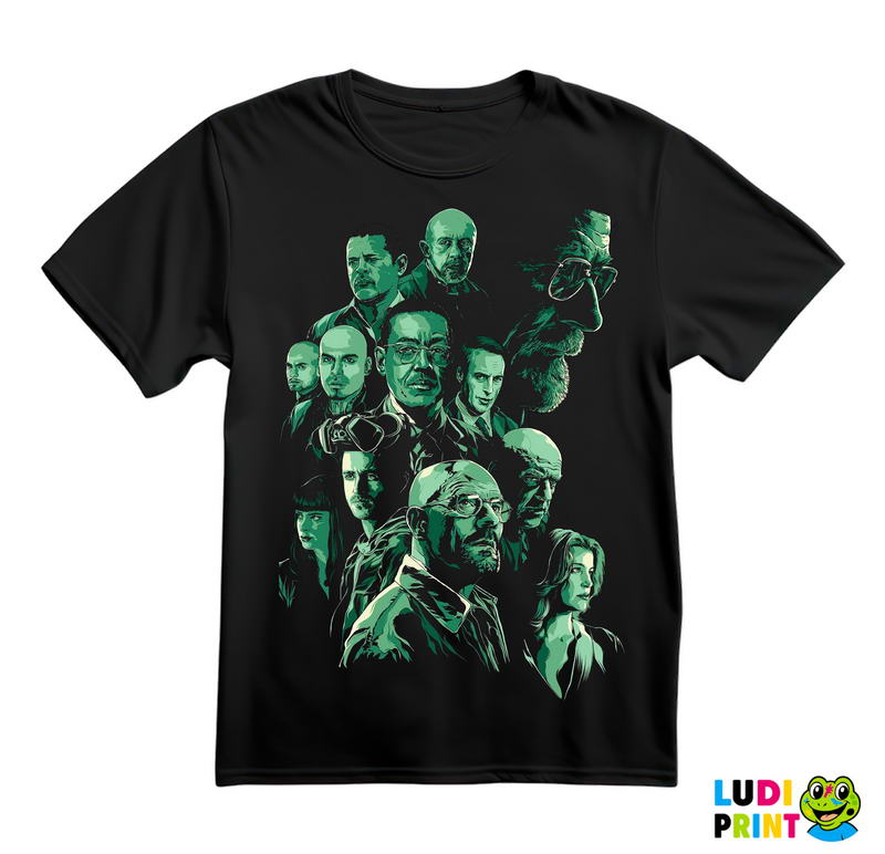 Green Portraits - Breaking Bad - Majica