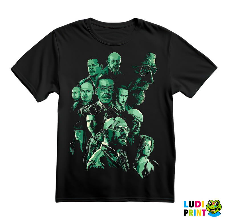 Green Portraits - Breaking Bad - Majica