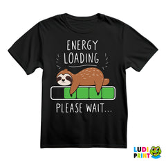 Energy Loading - Please Wait - Lenjivac - Životnije - Majica