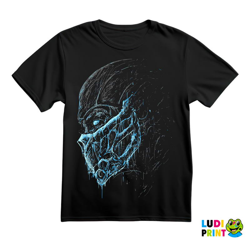 Sub Zero - Dots - Side - Mortal Kombat - Majica