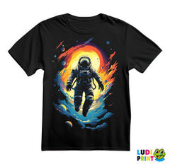 Astronaut I Šareni Oblaci - Space - Svemir - Majica