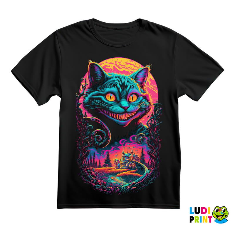 Alisa u Zemlji Čuda - Češirska Mačka - Crtani filmovi - Majica