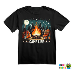 Camp Life - Uljani Crtež - Planinarenje - Kampovanje - Priroda - Nature - Majica