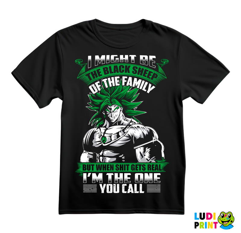 Black Sheep Of The Family - Broly - Goku - Dragon Ball - Majica