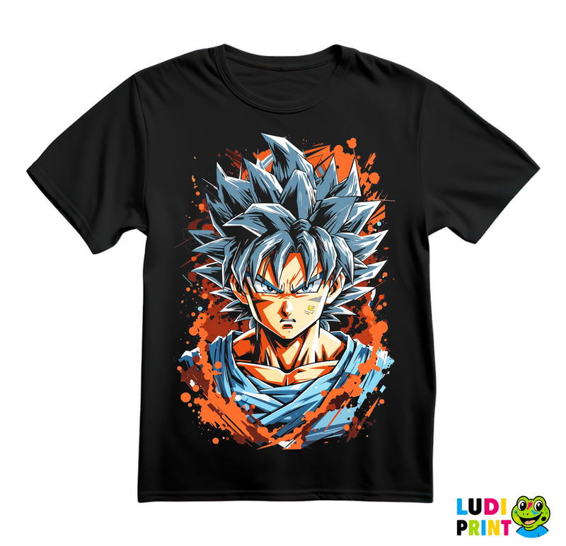 Orange Dots - Goku - Dragon Ball - Majica
