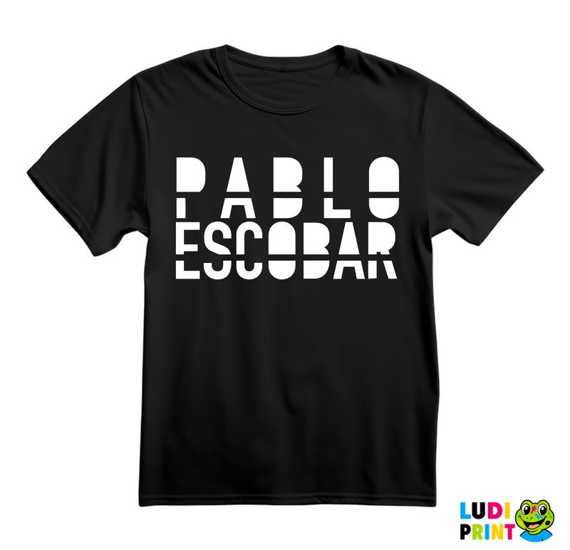 Pablo Escobar Text - Narcos - Majica