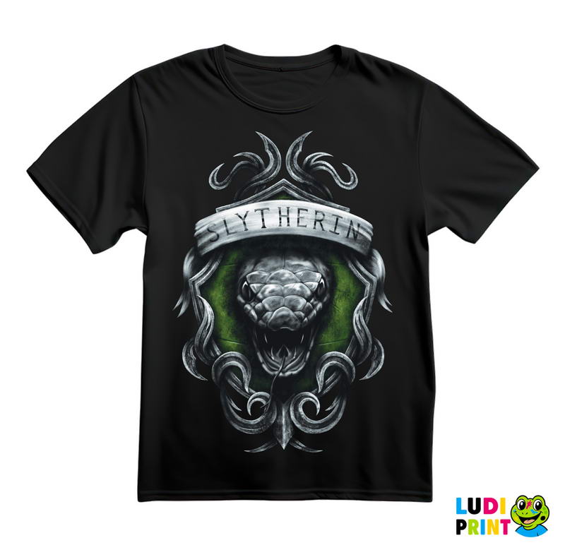 Slytherin Green Crest - Harry Potter - Majica