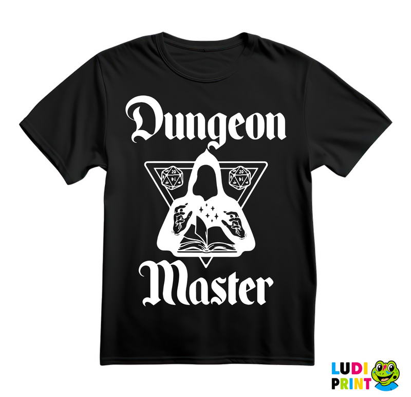 Dungeon Master - Book - D&D - Dungeons And Dragons - Majica