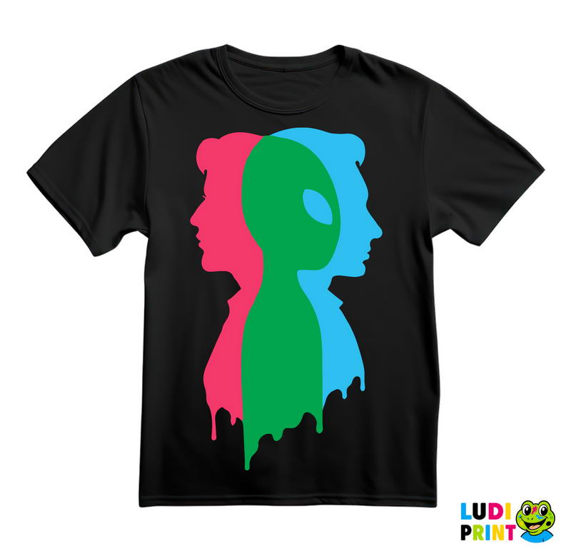 Alien Between - Mulder And Scully - The X Files - Majica