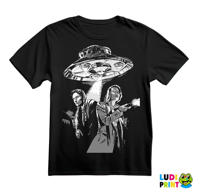 Flashlight - Mulder And Scully - The X Files - Majica