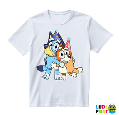 Bluey And Bingo - Zagrljaj - Crtani Filmovi - Majica