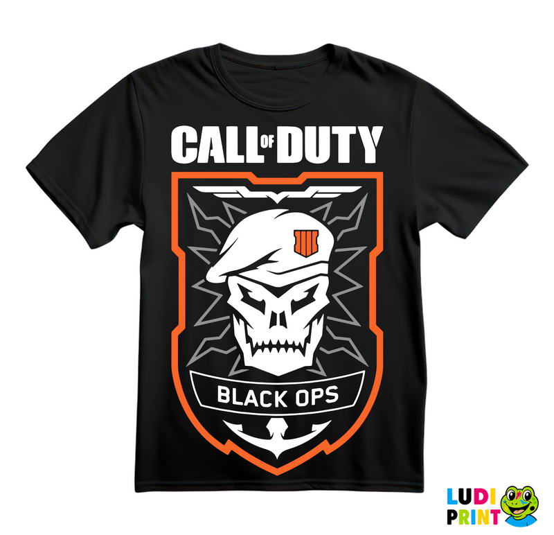 Black Ops Badge - Call Of Duty - COD - Majica