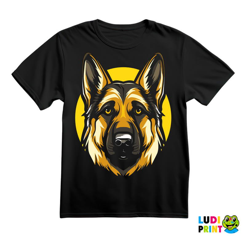 Žuti Krug - Nemački Ovčar - Vučjak - Psi - Dog - Majica