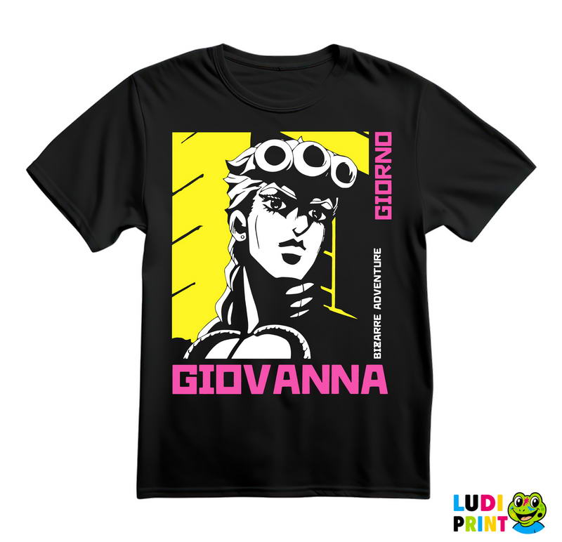 Giorno Giovanna Face - Jojo's Bizarre Adventure - Majica