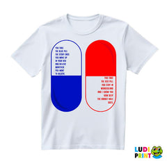 Blue And Red Pill - Matrix - Majica