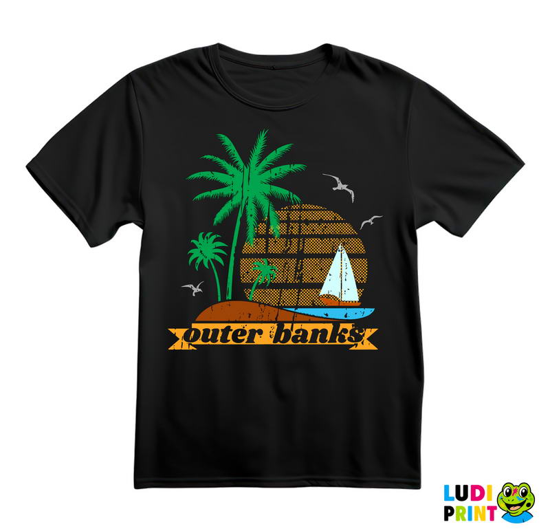 Palms And Sun - Outer Banks - Majica