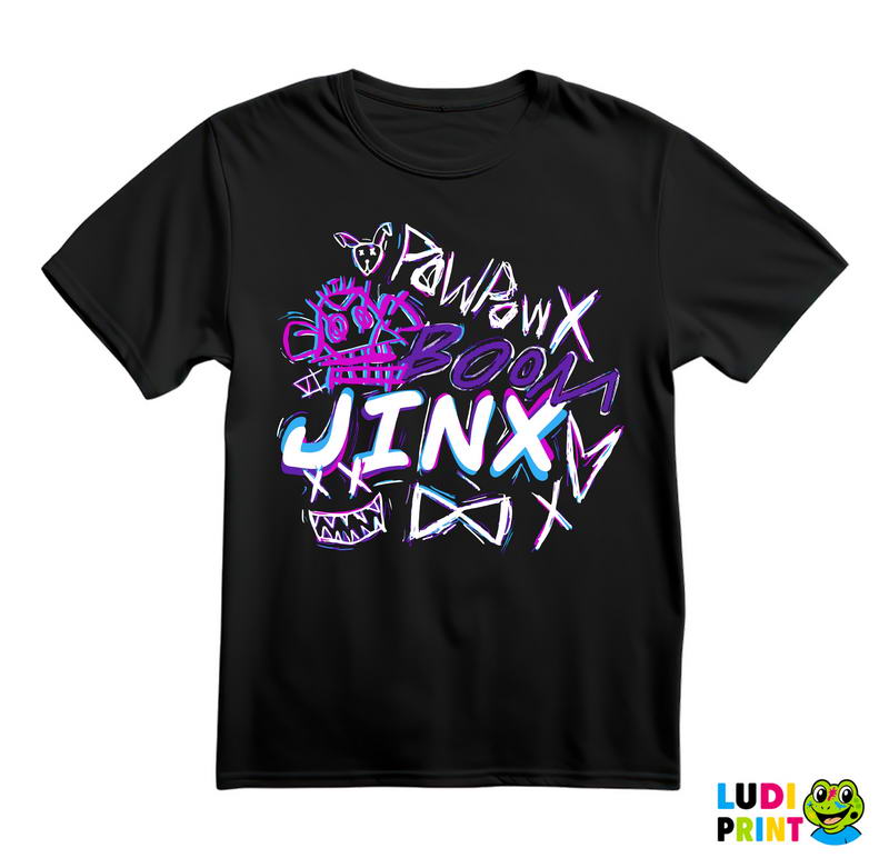 Graffiti Jinx - LOL - League Of Legends - Majica