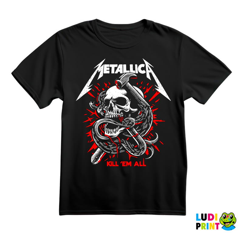 Metallica - Kill Em All - Muzika - Majica