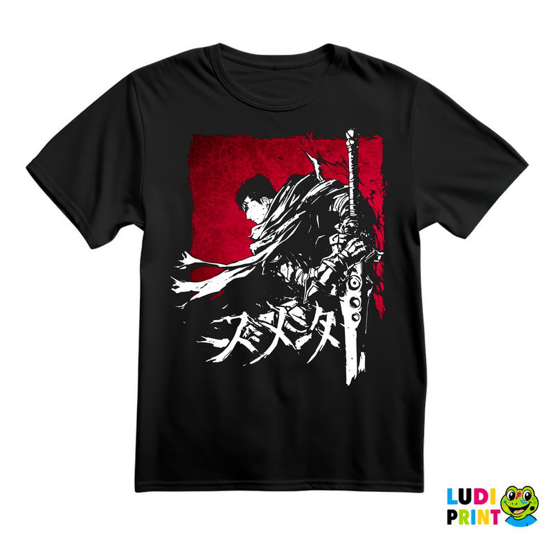 Red Background - Berserk - Majica