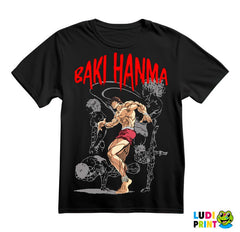 Grey Shadows - Baki Hanma - Majica