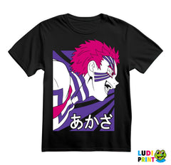 Akaza - Purple - Demon Slayer - Majica