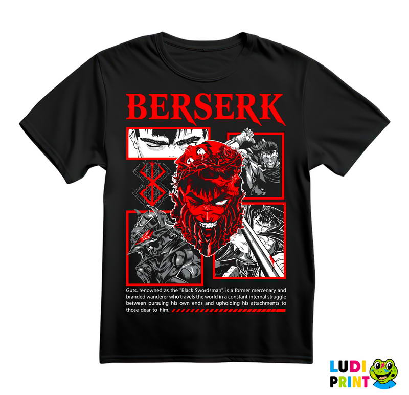 Drawing His Sword - Berserk - Majica