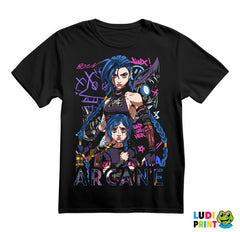 Jinx And Powder - Together - League of Legends - LOL - Arcane - Majica