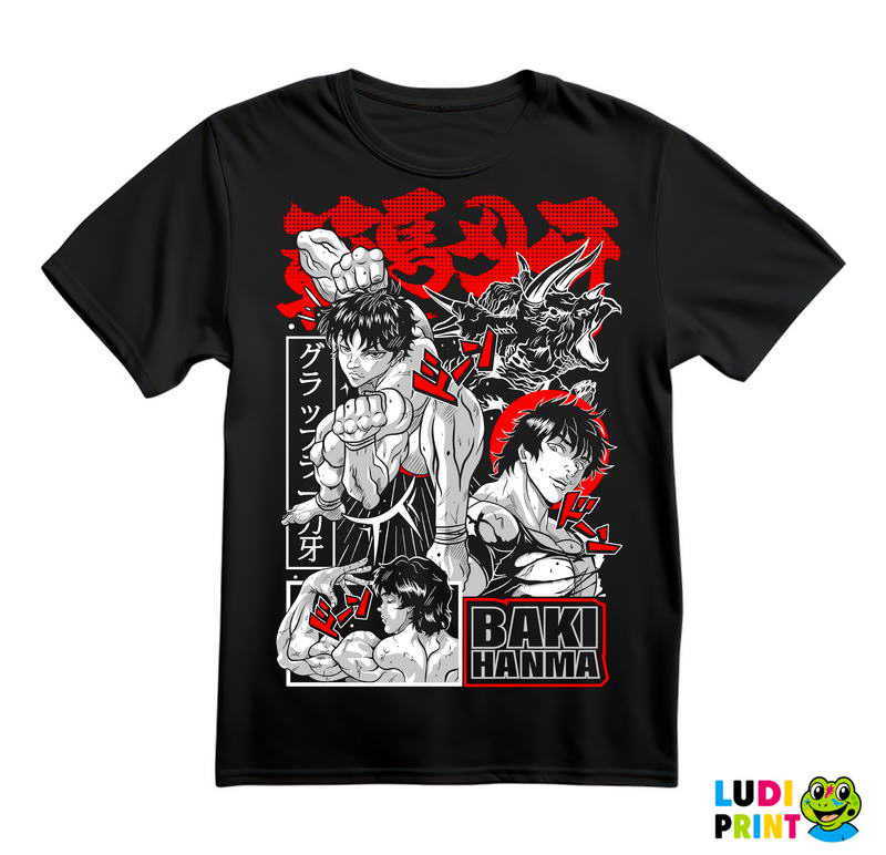 Moves - Baki Hanma - Majica