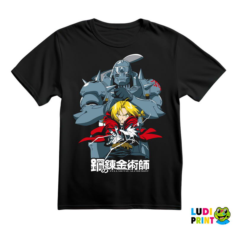 Ed And Alphonse Together - Fullmetal Alchemist - Anime - Majica