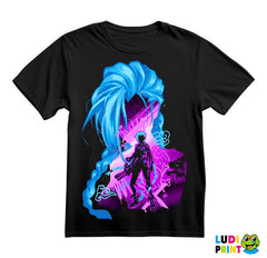 Inside Her Head - Jinx - League of Legends - LOL - Arcane - Majica