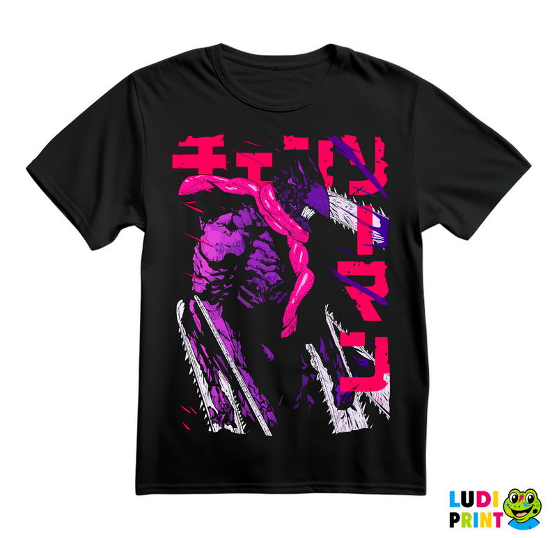 Purple - Chainsaw Man - Anime - Majica