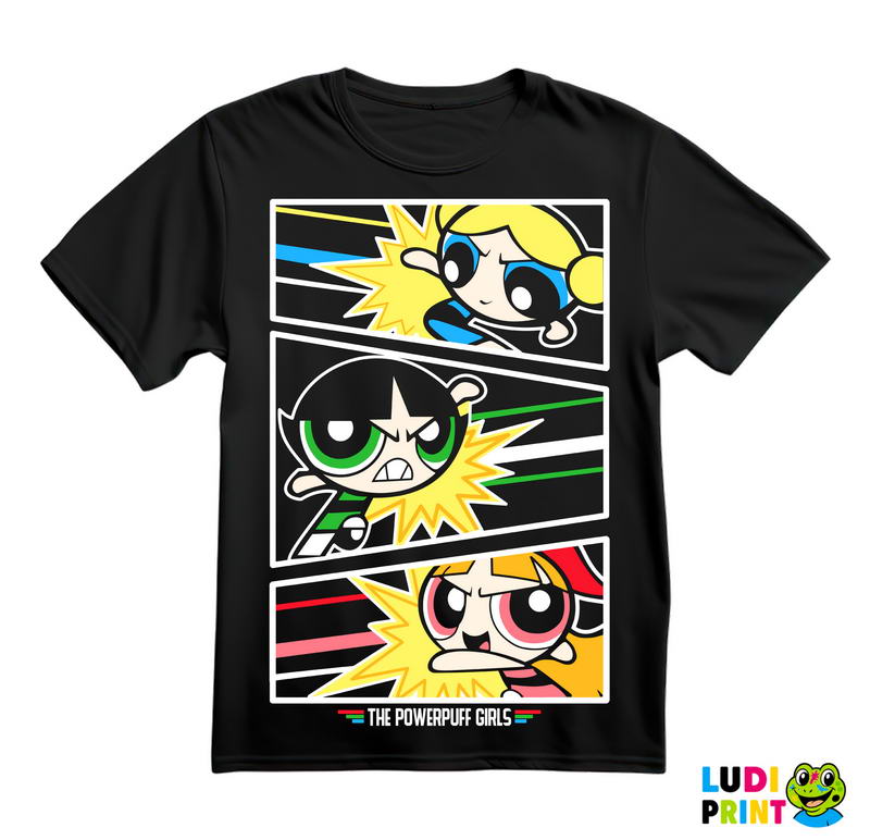 Blossom, Bubbles, and Buttercup - Powerpuff Girls - Crtani Filmovi - Majica