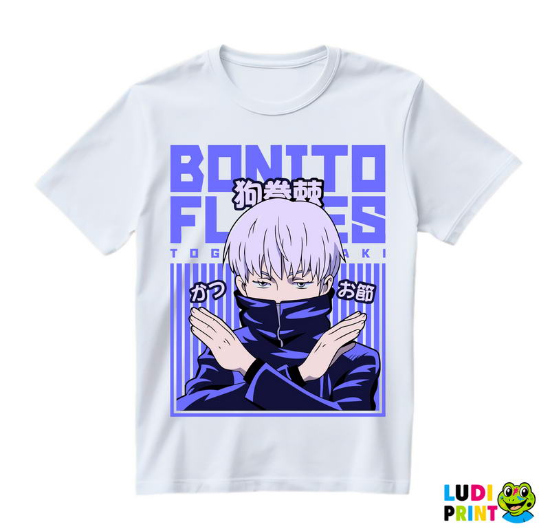 Toge Inumaki - Blue - Jujutsu Kaisen - Majica
