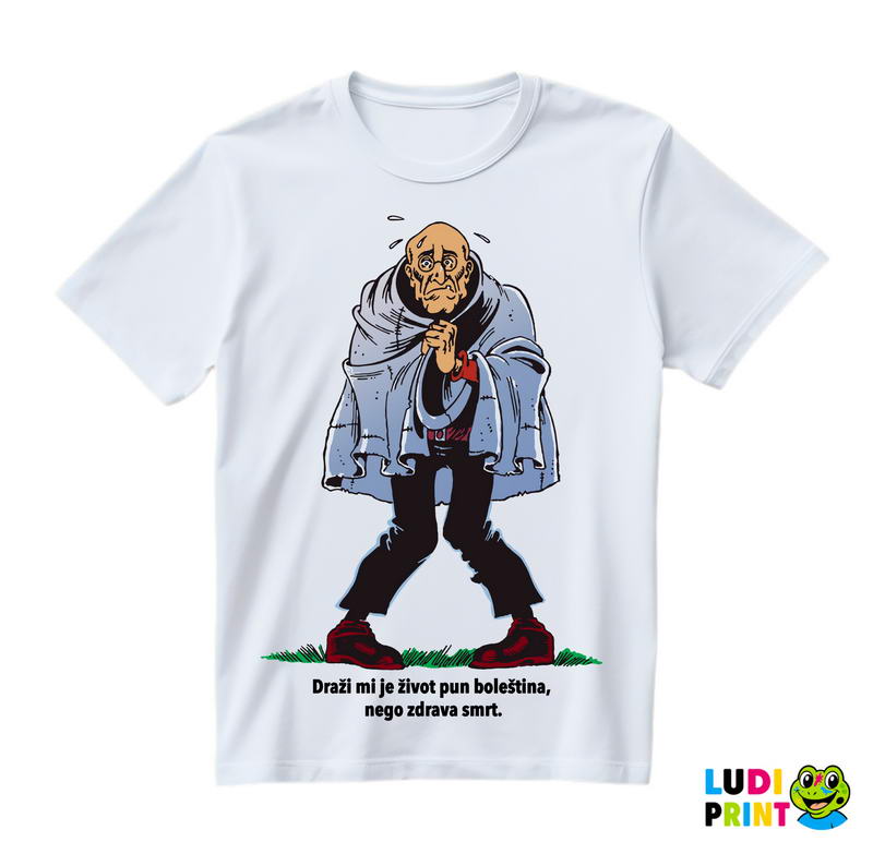 Draži Mi Je Život - Jeremija - Alan Ford - Majica