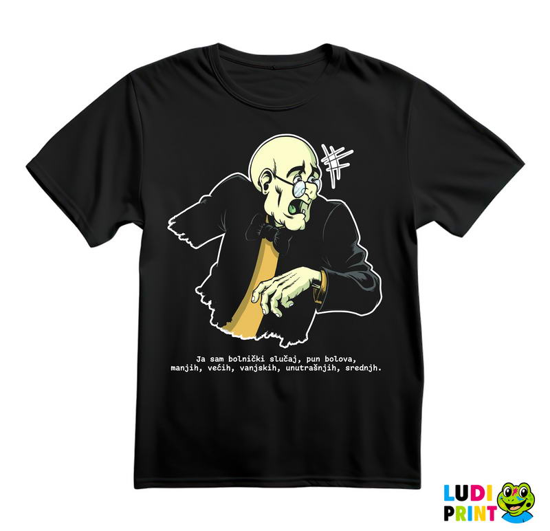 Ja Sam Bolnički Slučaj, Pun Bolova - Jeremija - Alan Ford - Majica