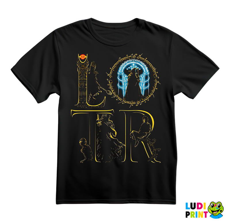 Logo Symbols - Lord Of The Rings - LOTR - Majica