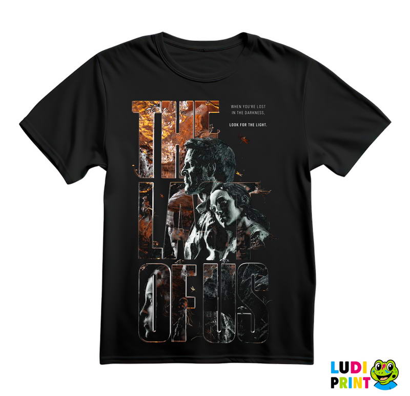 Rusty Logo - Ellie And Joel - The Last Of Us - Majica