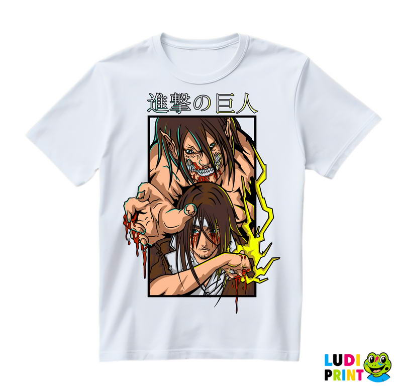 Bloody Hands - Attack On Titan - AOT - Majica
