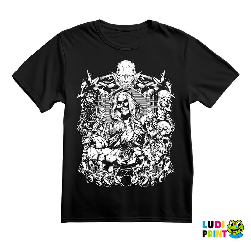 Bone Graveyard - Titans - Attack On Titan - AOT - Majica