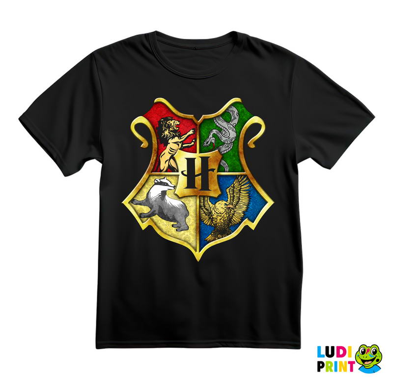 Houses Of Hogwarts - Harry Potter - Majica