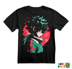 Izuku Midoriy - Red Moon - My Hero Academia - Majica