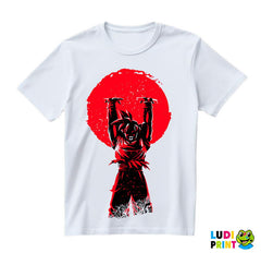 Hands Up Red Moon - Goku - Dragon Ball - Majica