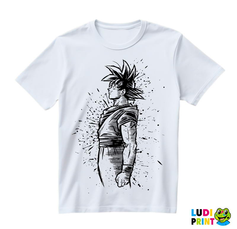 Smile Splash - Goku - Dragon Ball - Majica