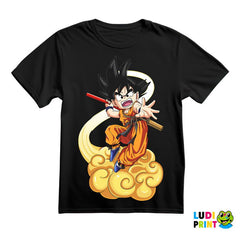 On A Nimbus - Goku - Dragon Ball - Majica